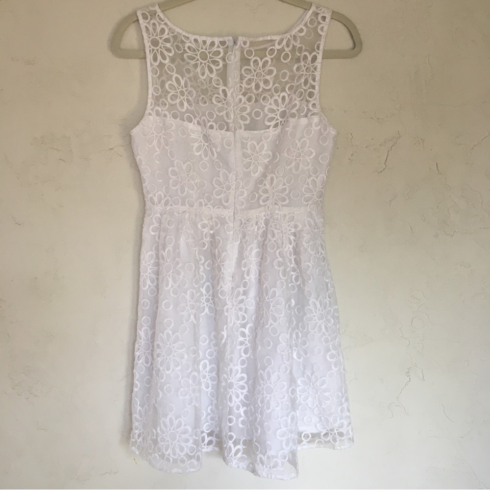 BB Dakota Huela Organza Embroidered Dress Size 6